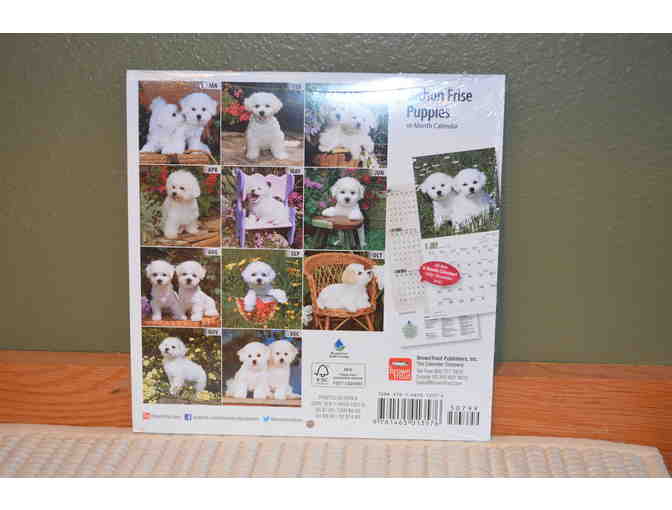 Bichon 18 month Calendar