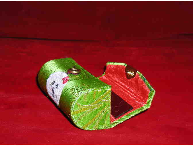 Handpainted Bichon Lipstick Case