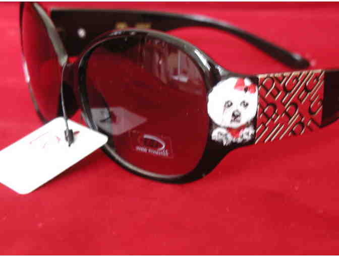 Handpainted Bichon DG Sunglasses