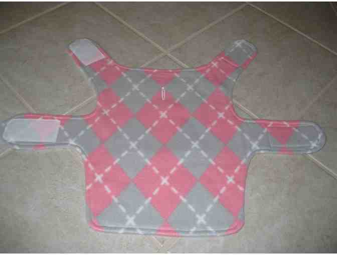 Dog Coat - PINK & GRAY