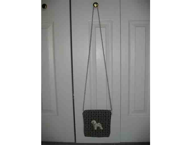 Purse - Brown/Teal Checks