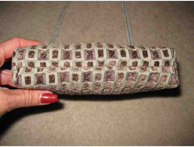 Purse - Brown/Teal Checks