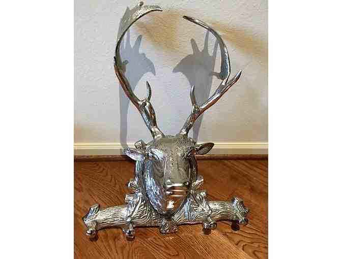 Deer Head with 4 Hooks