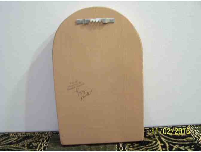 Bichon Frise Wall Hanging hand painted