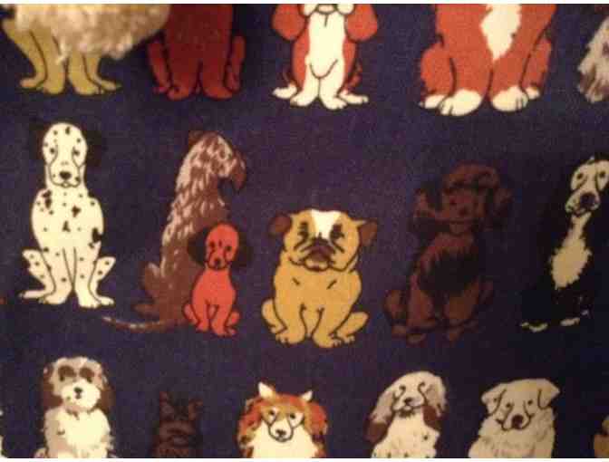 Dog themed Navy Bag/Purse