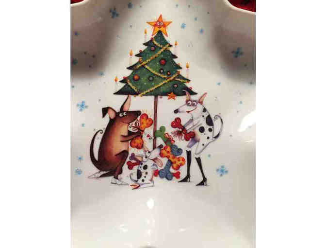 Doggy decorated dish/bowl