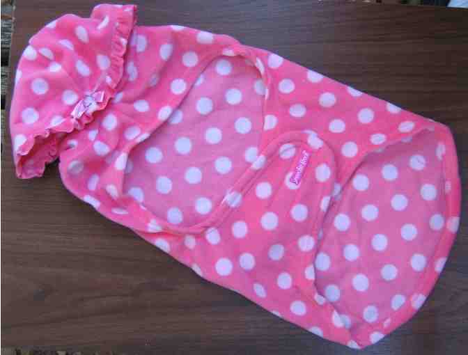Pink Polka Dot hoodie jacket - New