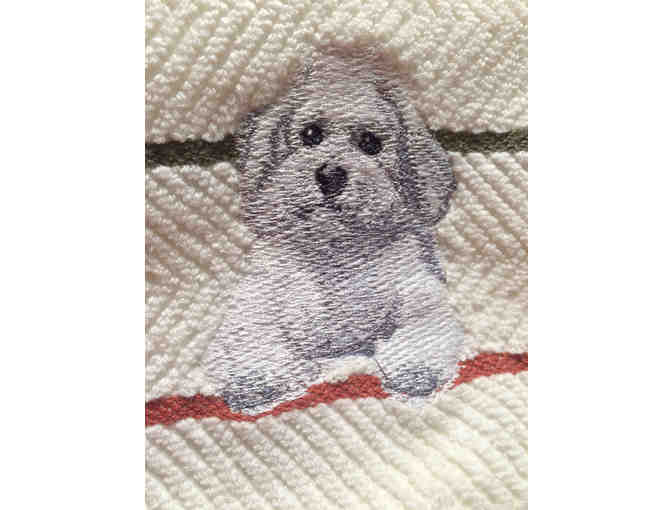 Christmas Bichon Kitchen Towels