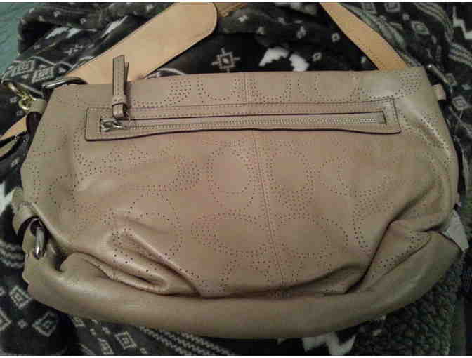 Coach over the shoulder purse