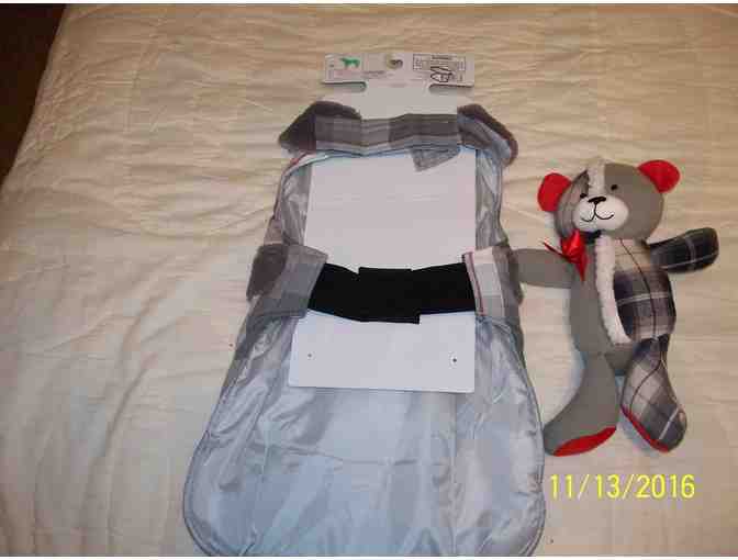 Boots & Barkley Dog Coat & Matching Toy