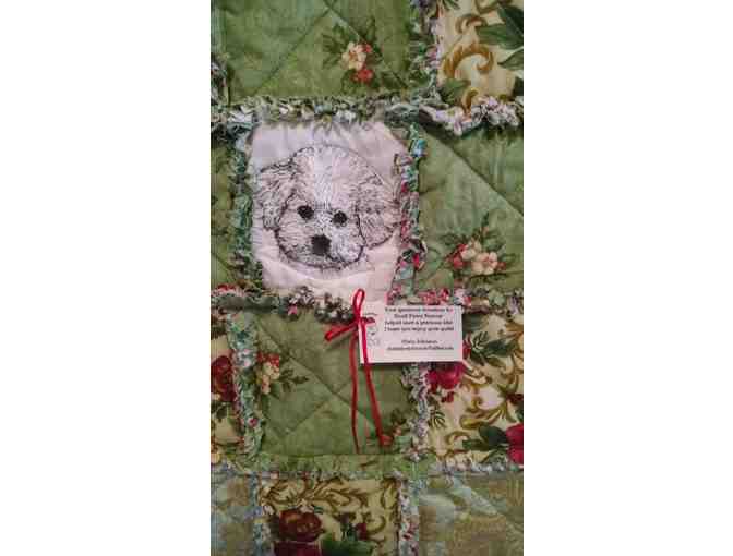Bichon Chrismas Quilt