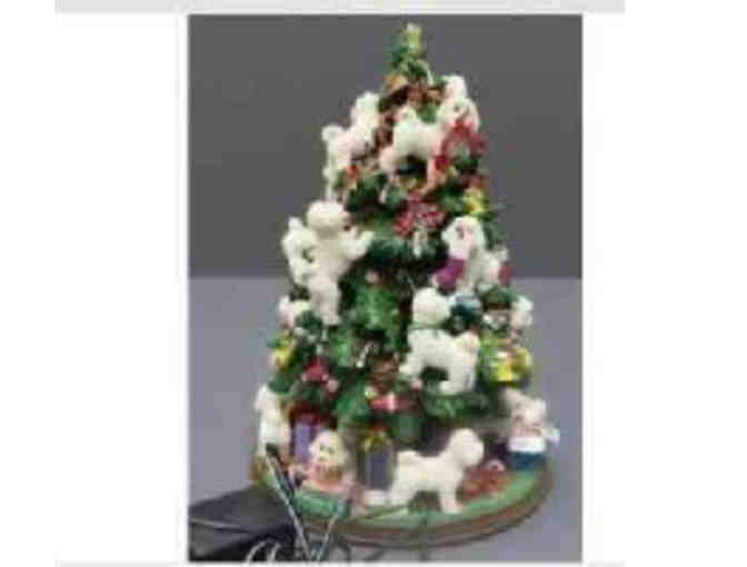 Danbury Mint Bichon Christmas Tree