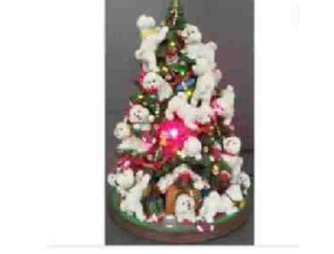 Danbury Mint Bichon Christmas Tree