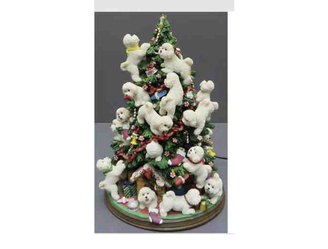 Danbury Mint Bichon Christmas Tree