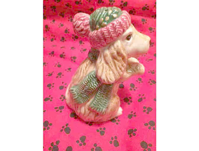 'FITZ AND FLOYD' DOG & KITTY SALT & PEPPER SET