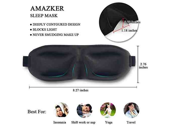 Amazker 3D sleep mask