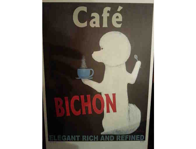 Bichon Cafe Print
