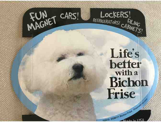 Bichon Magnet - Life is Better with a Bichon Frise