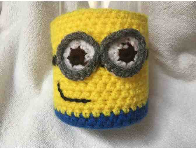 Crochet Minion cup