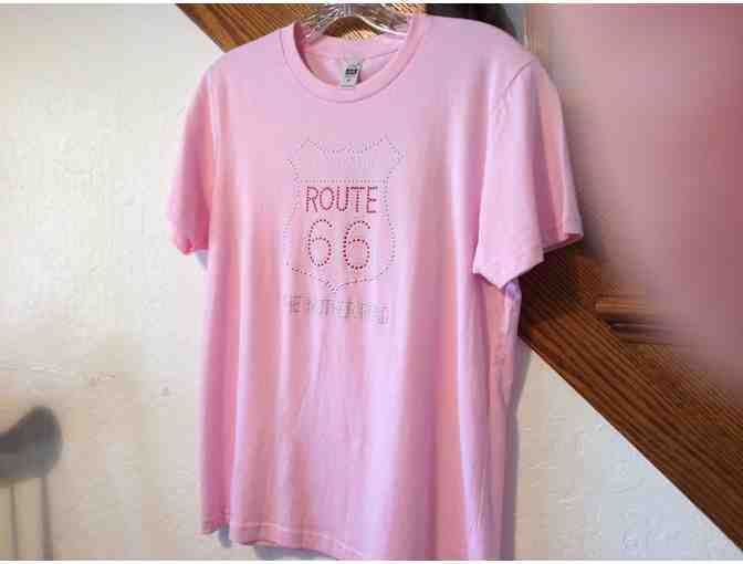 Ladies Bling Route 66 T Shirt