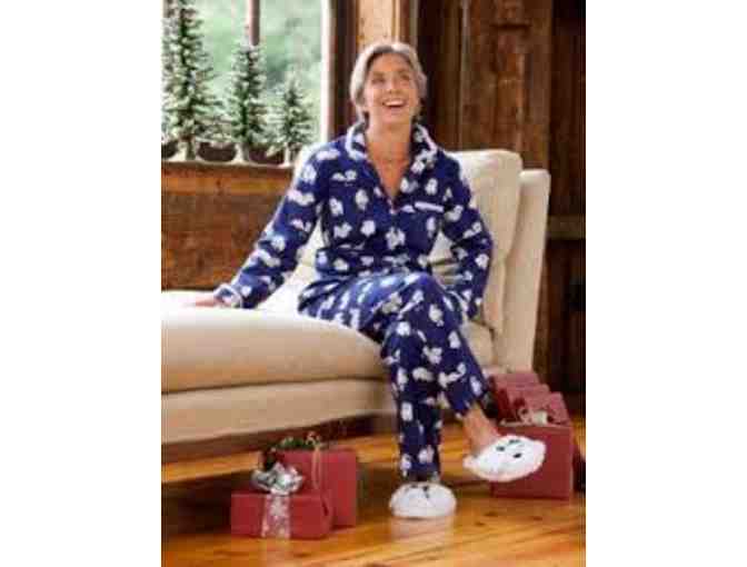 Ladies Bichon Pajamas Size L
