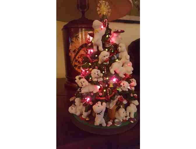 Bichon Frise Christmas Tree - Danbury Mint