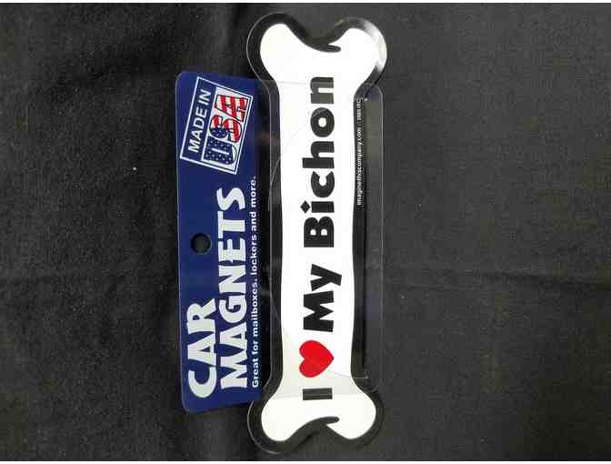 I â¤ My Bichon Magnet