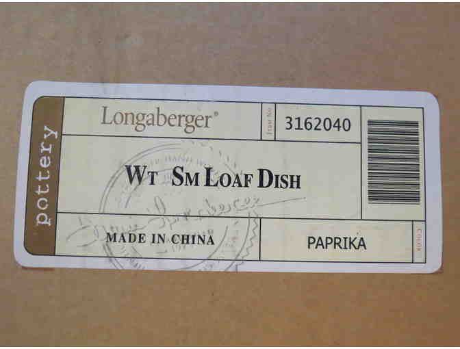 Longaberger Small Loaf Dish