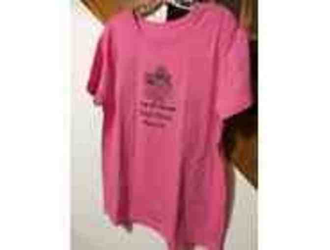 Ladies Pink Bichon Tee Shirt