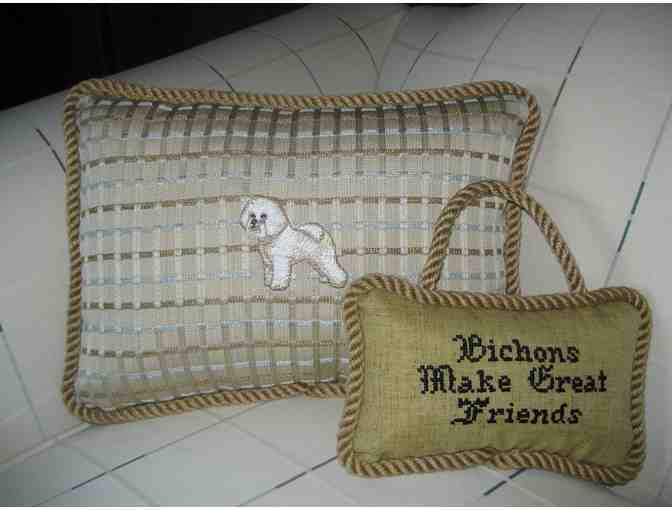 Bichon Pillow Set