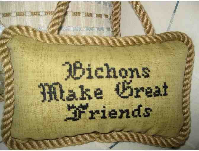 Bichon Pillow Set