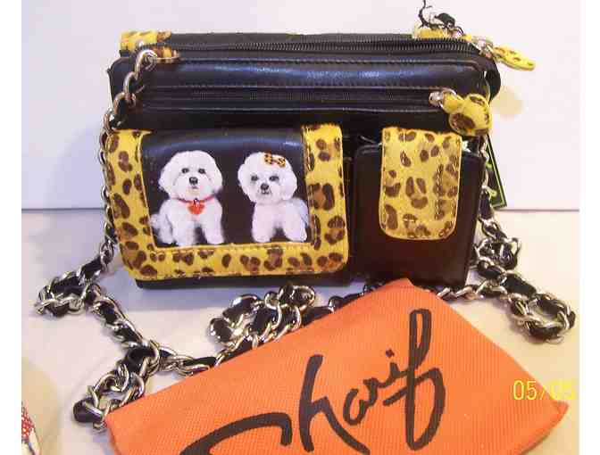 Bichon original art Sharif handbag
