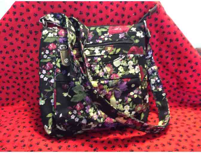 Beautiful Medium Sized Canvas Bichon Purse