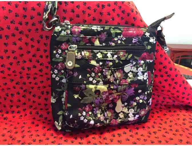 Beautiful Medium Sized Canvas Bichon Purse