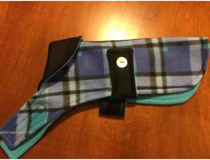 S-M Plaid Pastels Dog Coat