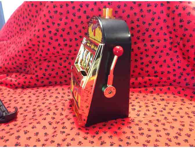 Burnin 7 Slot Machine Savings Bank