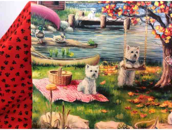 Autumn Comes Early Westie Print