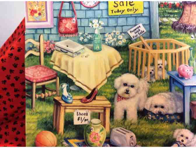 Yard Sale Bichon Print