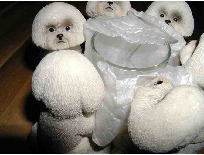 Bichon Votive Holder