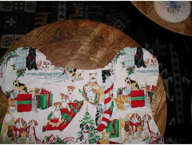 Handmade Christmas Dog/Cat Placemat