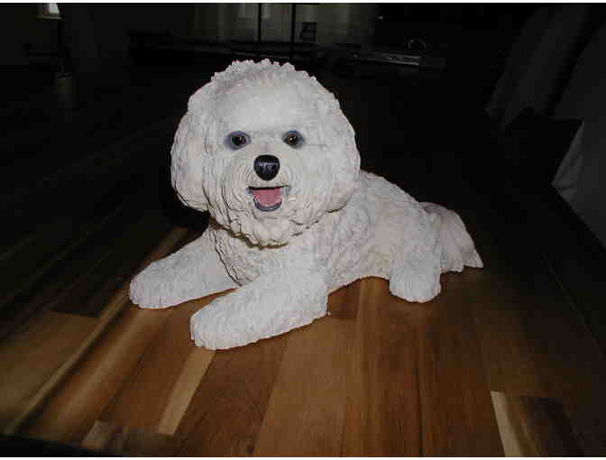 Danbury Mint - Bright Eyes - Large Bichon Sculpture