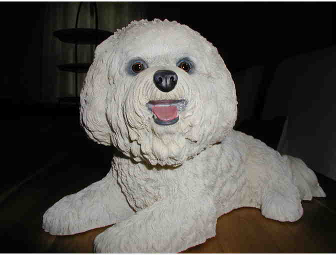Danbury Mint - Bright Eyes - Large Bichon Sculpture