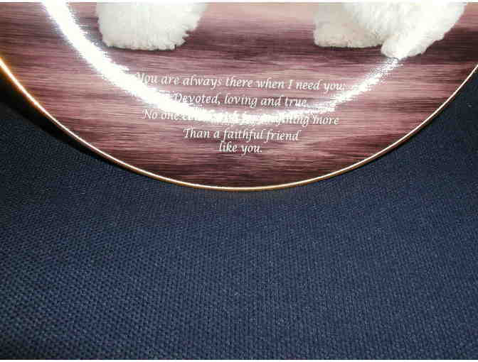 Danbury Mint - Cherished Bichons - Faithful Friend