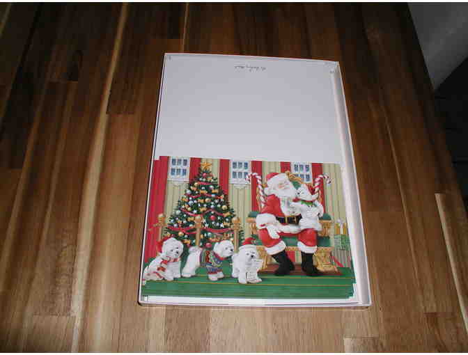 Danbury Mint Bichon Christmas Cards