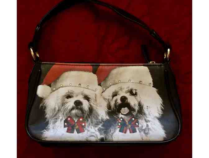 Bichon Frise holiday purse