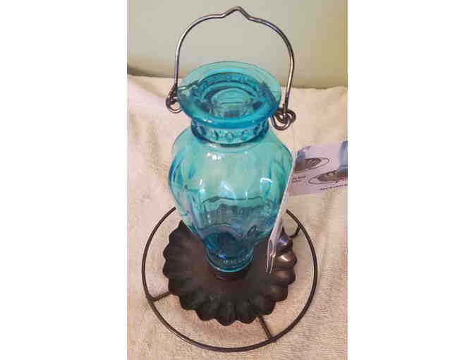 Perky-Pet Daisy Vase Vintage Bird Waterer