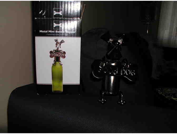 Good Dog Metal Mini Bottle Topper