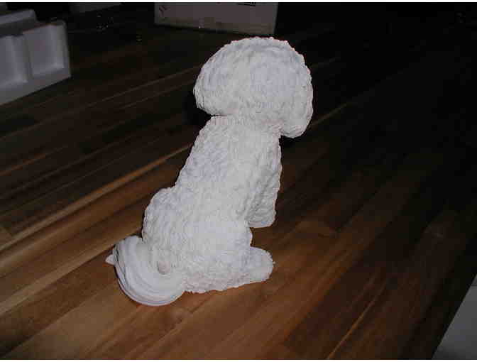 Danbury Mint - Bashful -  Large Bichon Sculpture