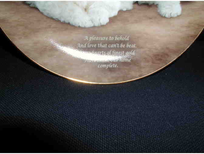 Danbury Mint - Cherished Bichons - Heart of Gold