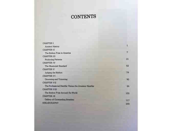 THE BICHON FRISE TODAY by Richard Beauchamp